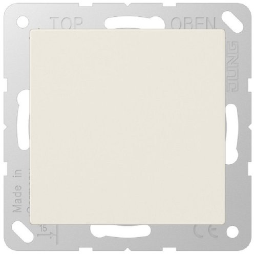 Заглушка без рамки Jung EcoProfi слоновая кость фото Заглушка без рамки Jung EcoProfi слоновая кость картинка